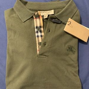 Men’s Burberry polo